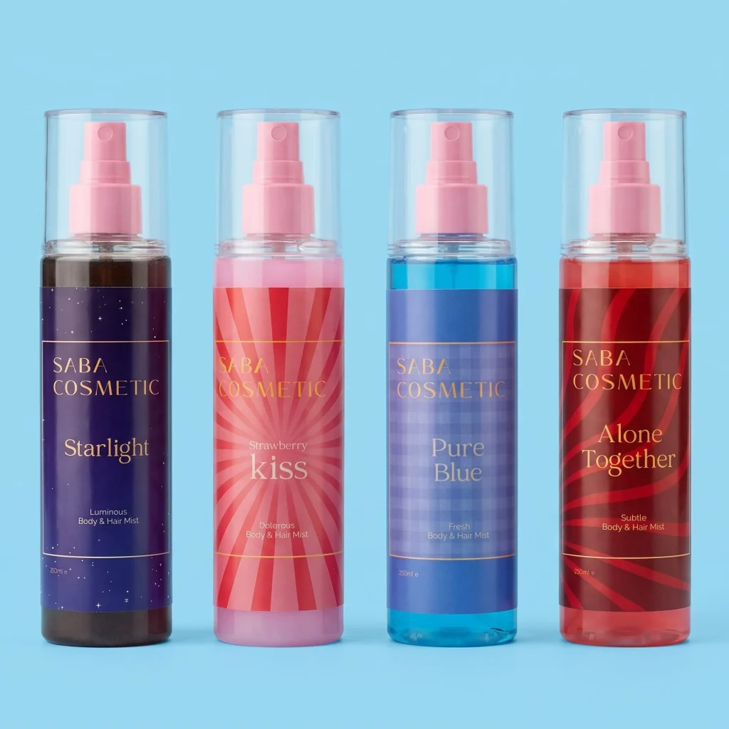 معطرات الجسم والشعر